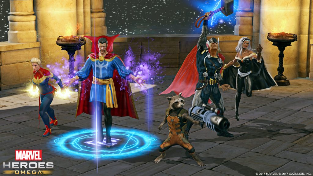 Marvel-Heroes-Omega Charaktere