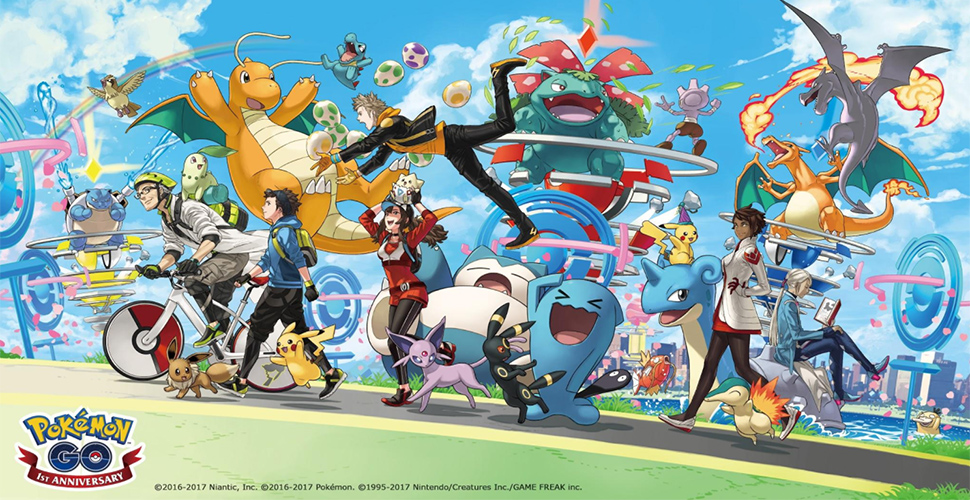 Pokémon GO Jubiläum Titel