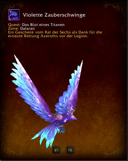 World of Warcraft PTR Patch 7 3 Violet Spellwing