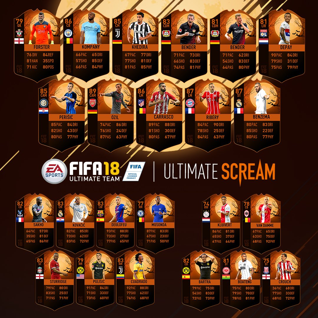 Fifa 18 Scream Karten