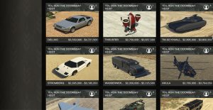 GTA 5 Online Doomsday Preise Autos