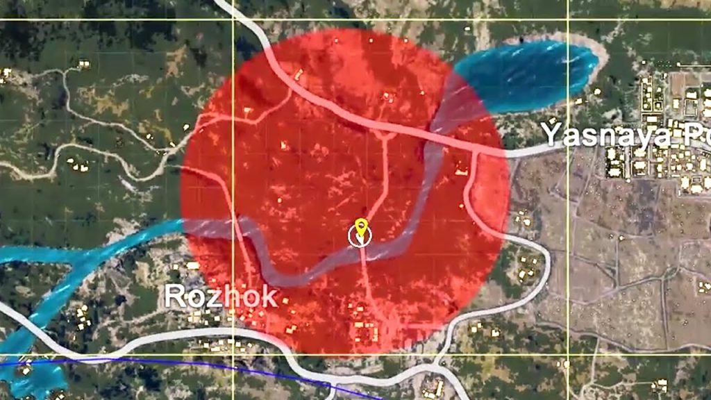 PUBG Red rot Zone