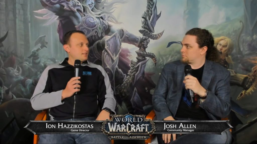 World of Warcraft Battle for Azeroth Allied Races Q&A Ion Hazzikostas and Josh Allen