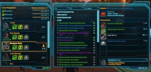 Crafting in SWTOR