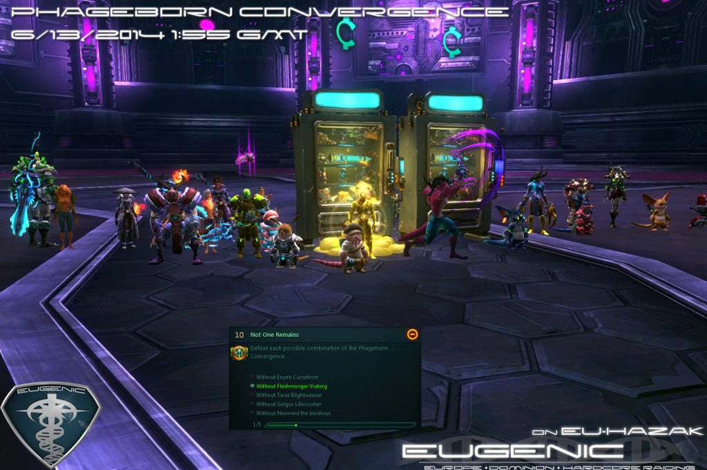 EU First Gilde hat WildStar Boss Convergence down