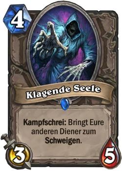 Hearthstone Karte Klagende Seele