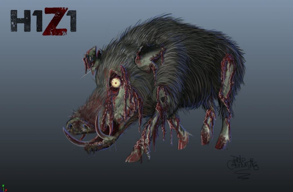 H1Z1 - Infiziertes Wildschwein