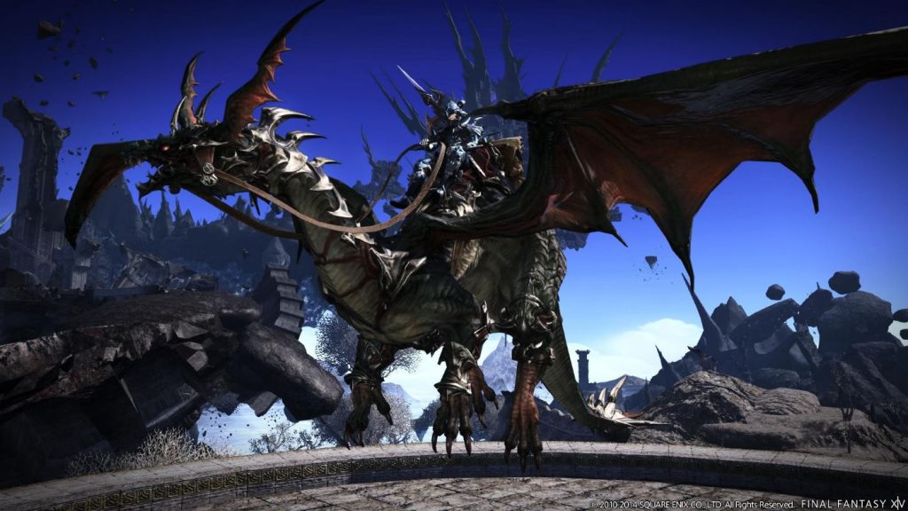 Final Fantasy XIV - Drachen-Mount