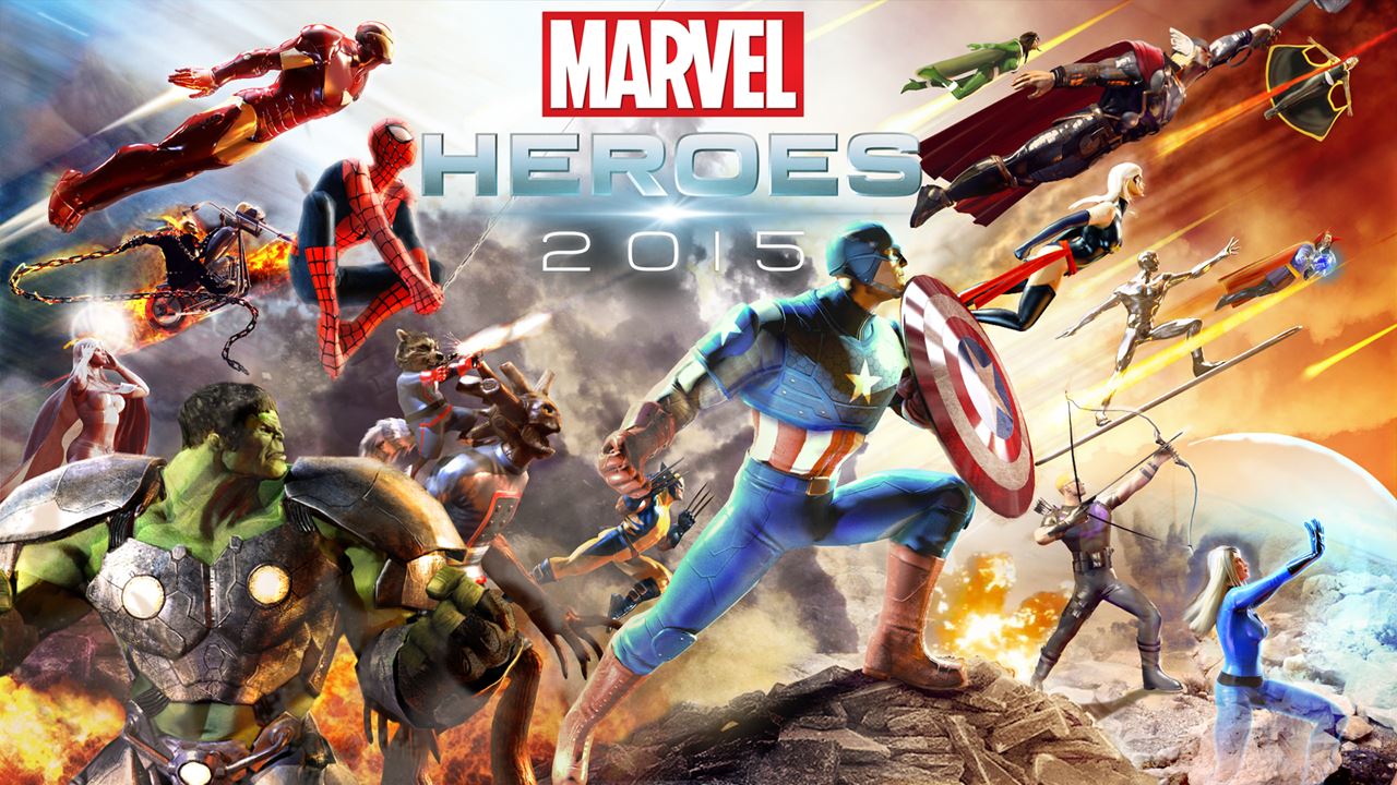 Marvel Heroes 2015 Key-Art