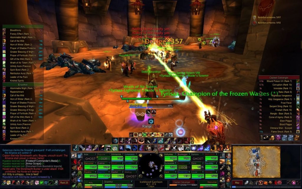 World of Warcraft UI