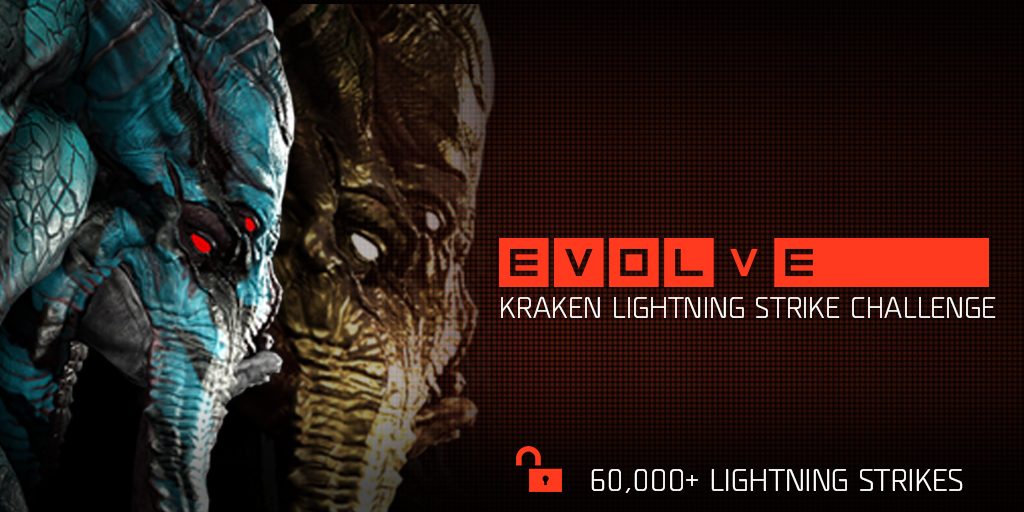 Evolve kraken lightning challenge