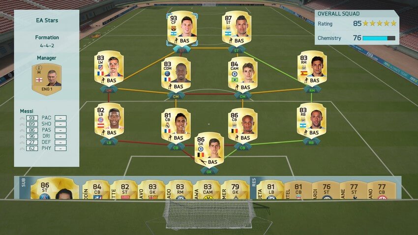 FIFA Fut 16 Ultimate Team Packs