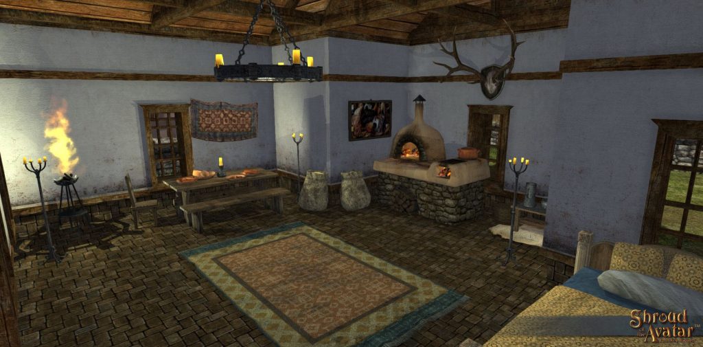 shroud of the Avatar Home interior