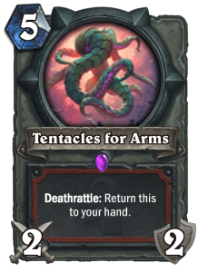 Hearthstone Wotog Tentacles for arms