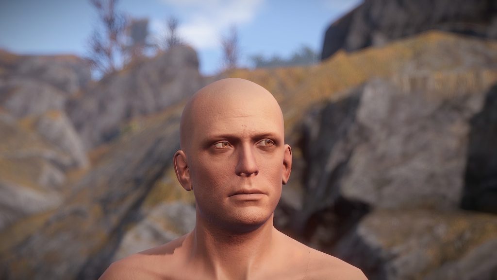 Rust Male Character Head