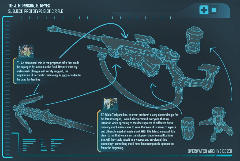 Overwatch Sombra Heal Sniper
