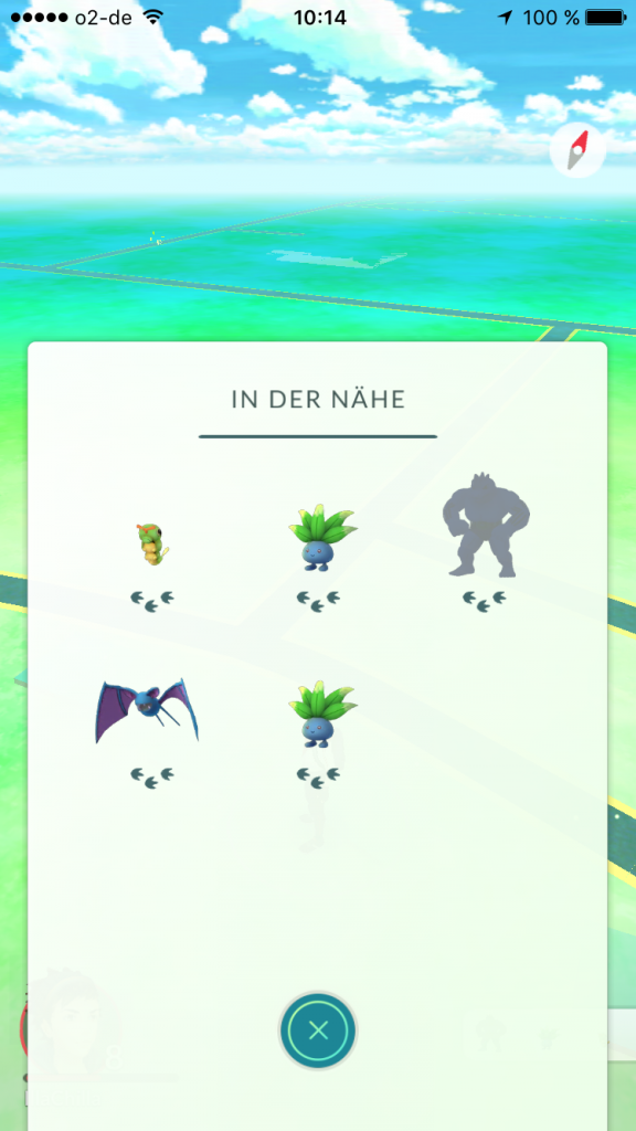 Pokémon GO Nearby Bug Fehler Glitch