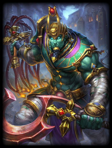 Smite God Card Osiris Lord of Silence