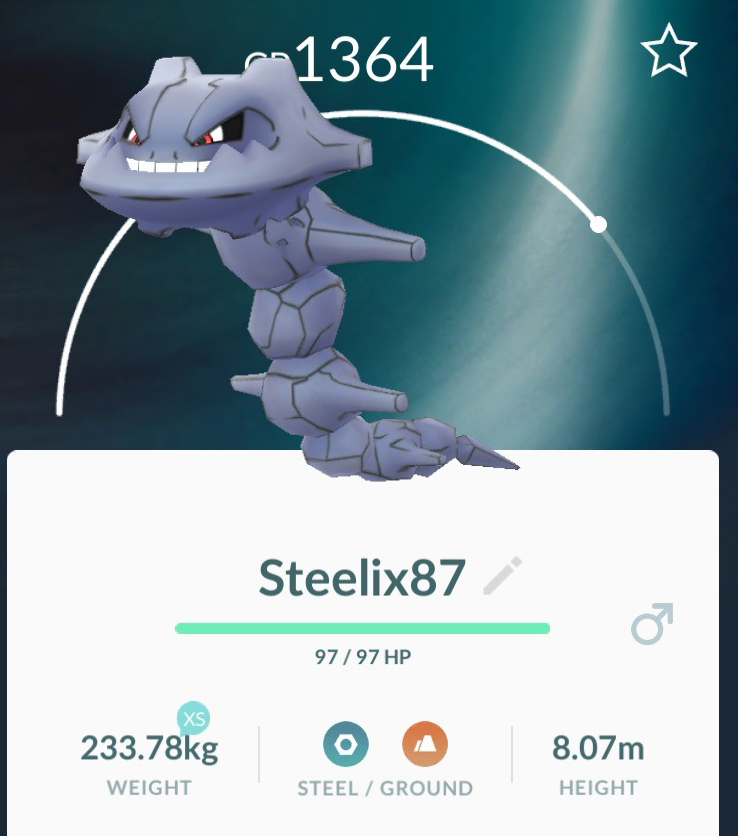 Pokémon GO Stahlos Entwicklung