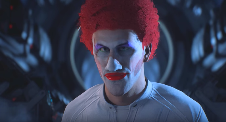 Mass Effect Ryder Clown