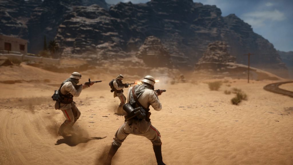 Battlefield 1 Wüste schießen