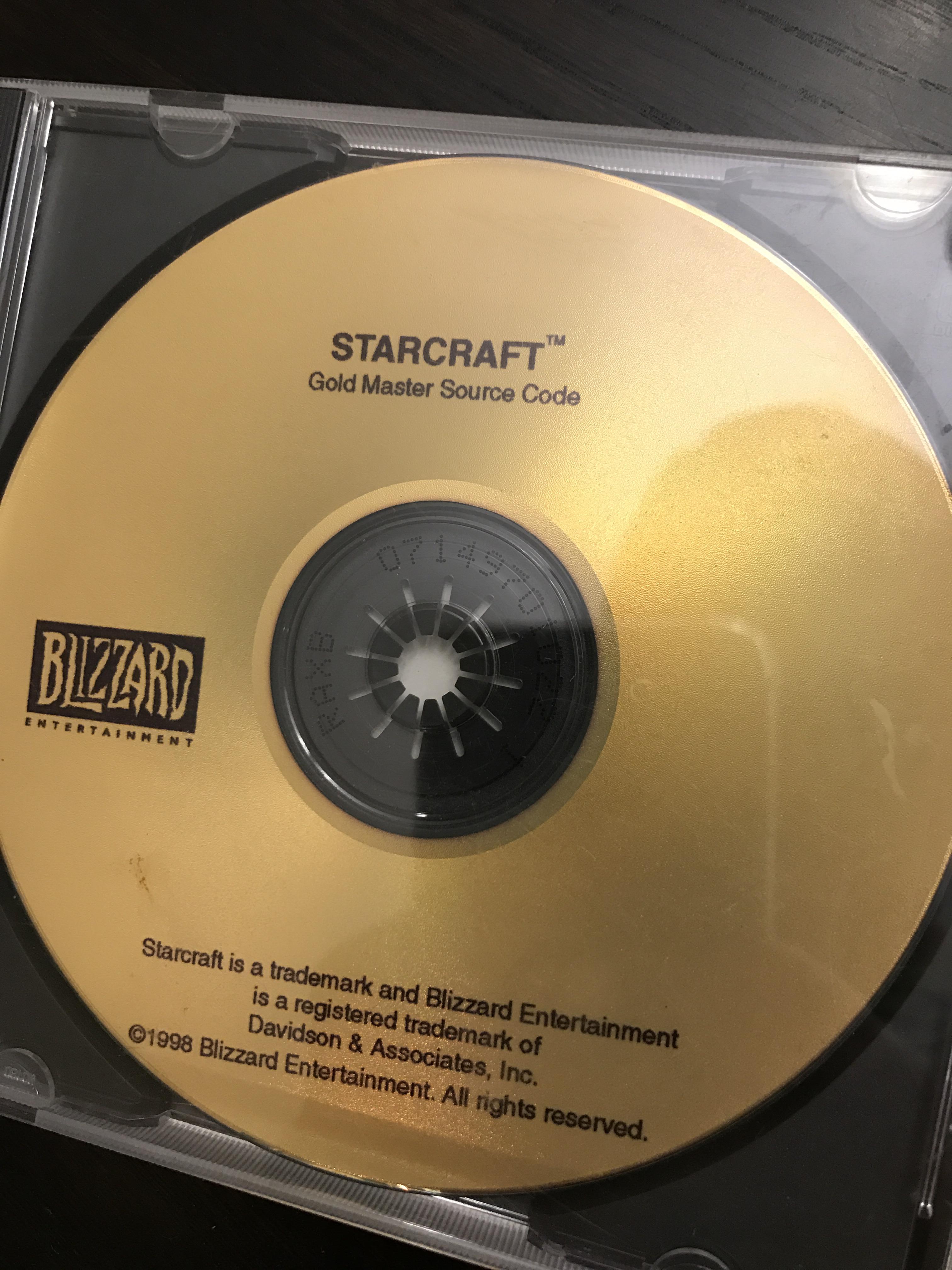 StarCraft CD Gold Master Source Code