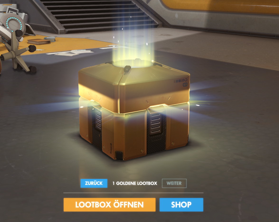 Overwatch Goldene Lootbox