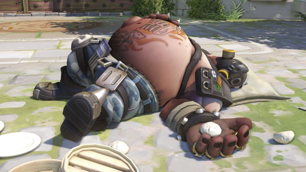 Overwatch Roadhog Tuckered Out