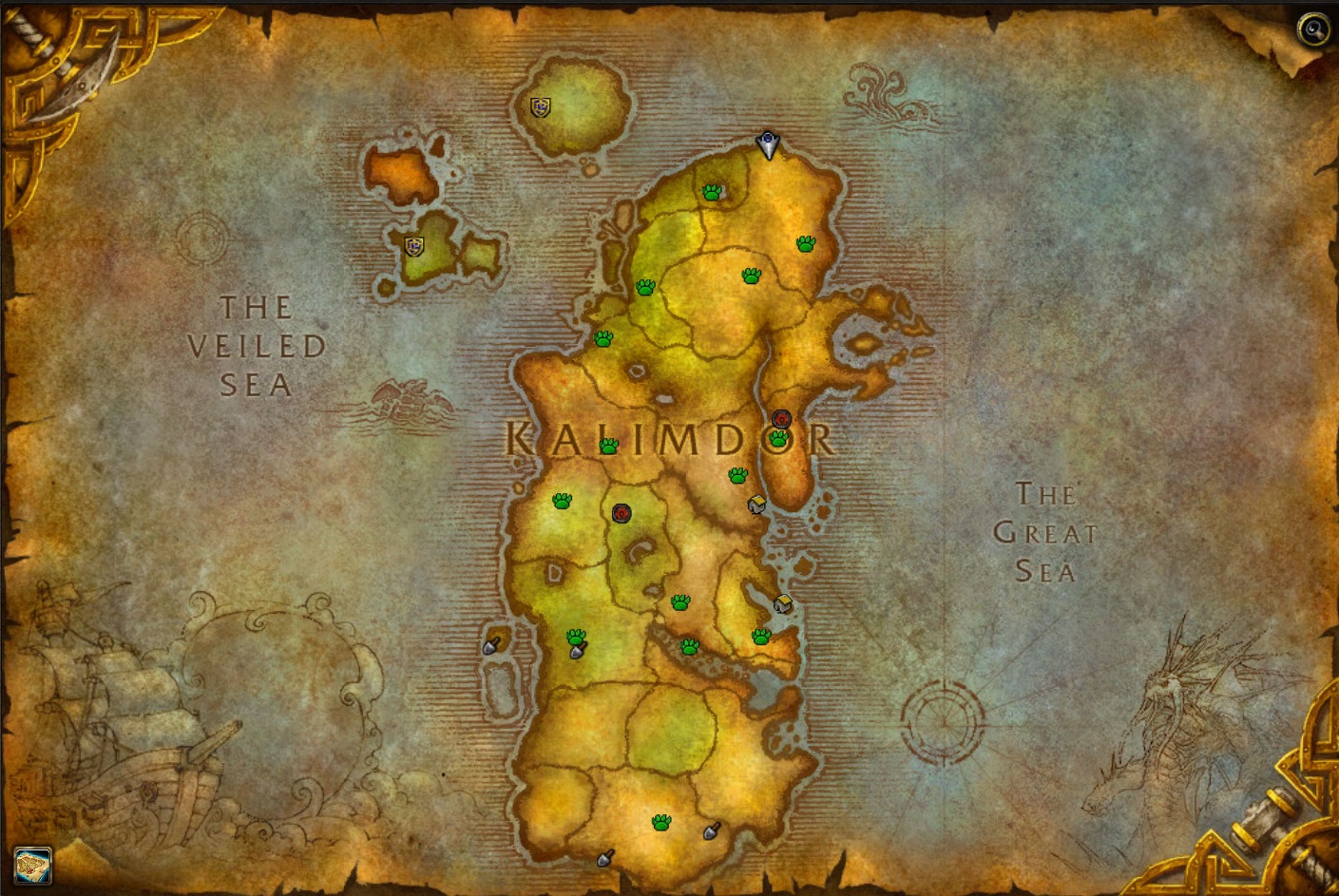 WoW Caverns of Consumption Map Location