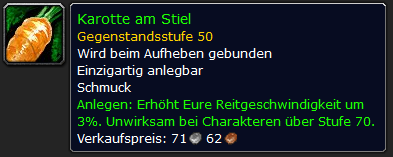 WoW Carrot on a Stick