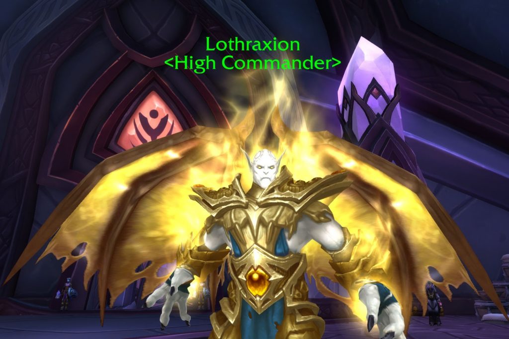 WoW Lothraxion Dreadlord of light