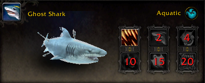 World of Warcraft Argus Pet Ghost SHark