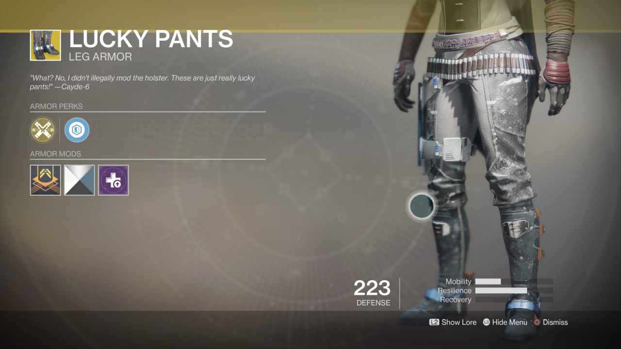 Destiny 2 Lucky Pants Review