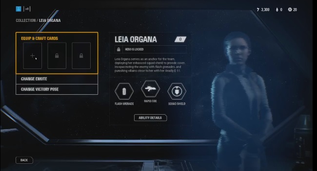 Battlefront 2 Held Leia Organa