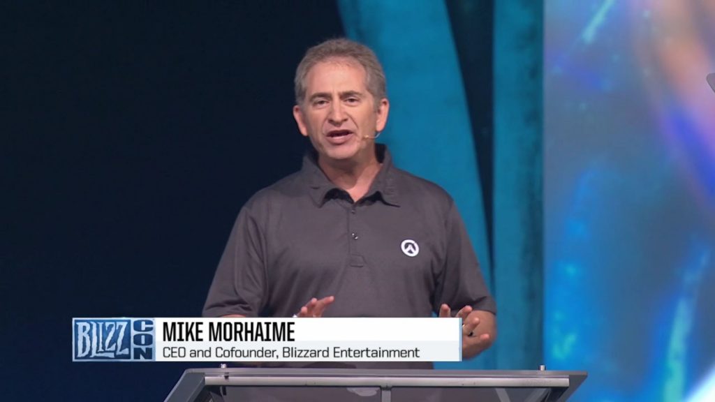 Blizzard Blizzcon Mike Morhaime 2017