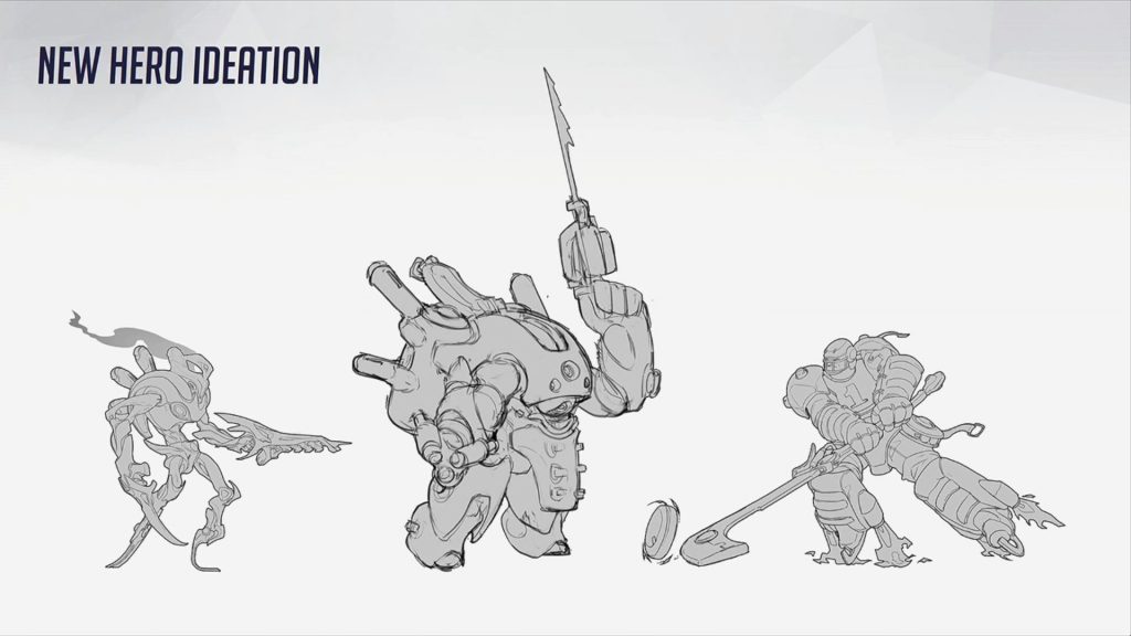 Overwatch Concept Blizzcon Early COncepts