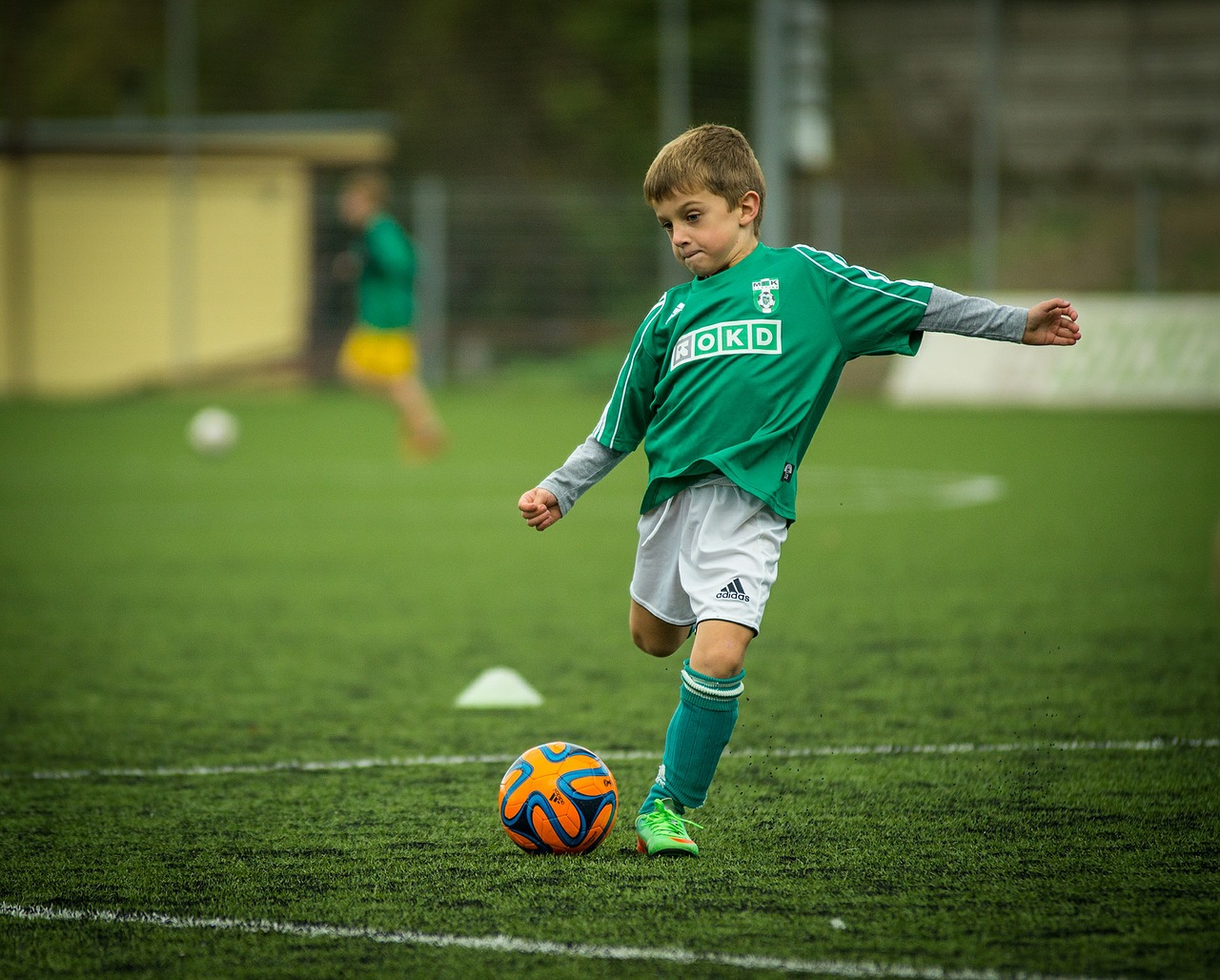Fußball-Kind