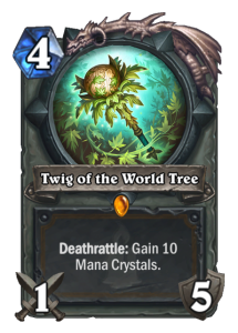 Hearthstone Twig of the World Tree