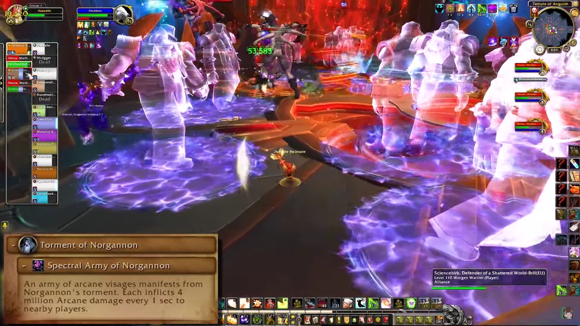 WoW Antorus Coven of Shivarra Torment of Norgannon Hazelnuttygames