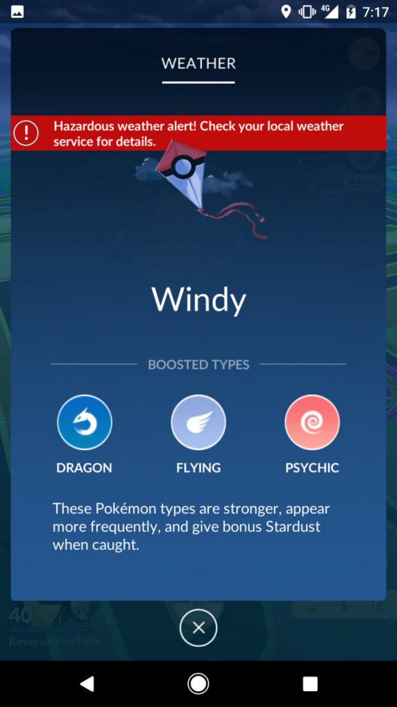 Pokémon GO Wind