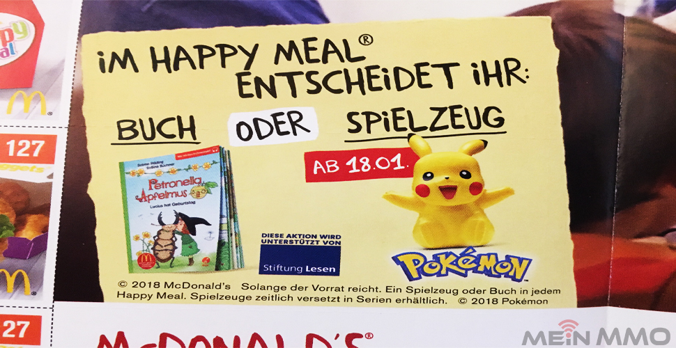 Pokemon Go Pikachu Und Weitere Monster Gibt S Bald Im Happy Meal