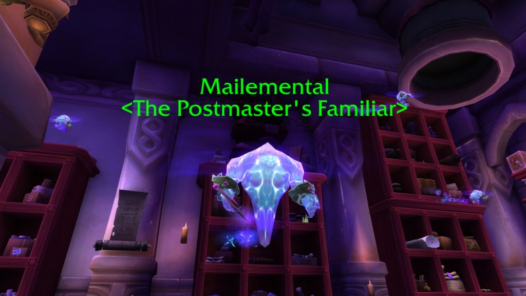 WoW Postmeister Mailemental
