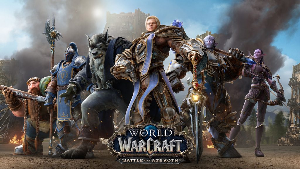 WoW Wallpaper Alliance Heroes Battle for Azeroth