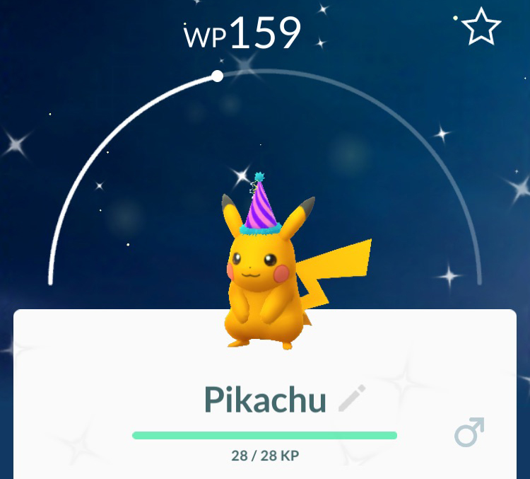 Shiny Pikachu Partyhut