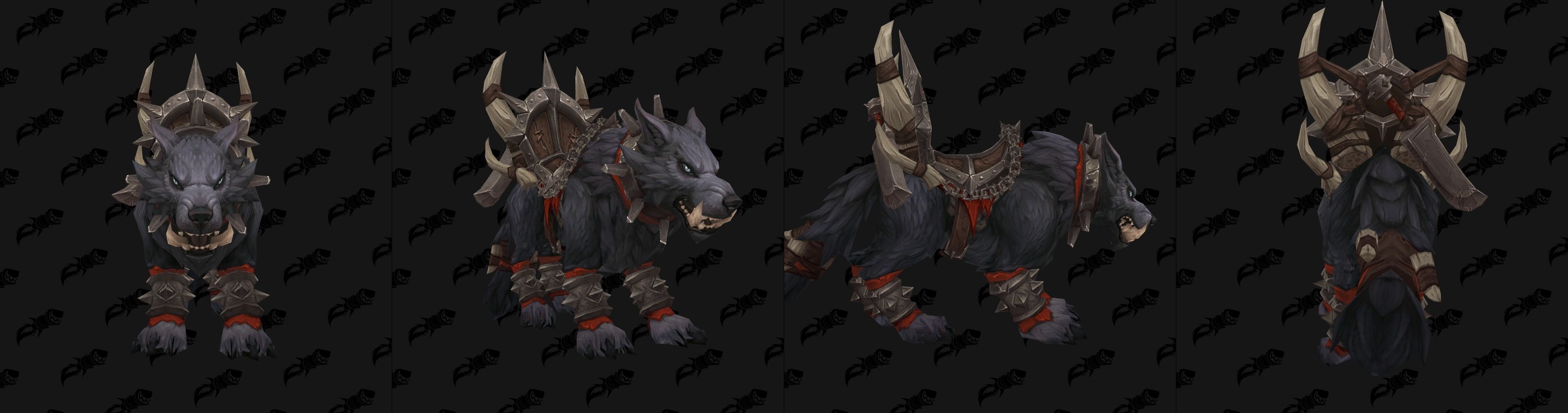 WoW Maghar Dire Wolf Mount