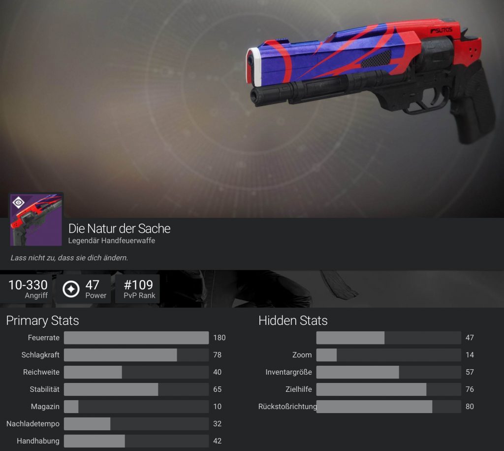 Destiny Die Natur der Sache 1