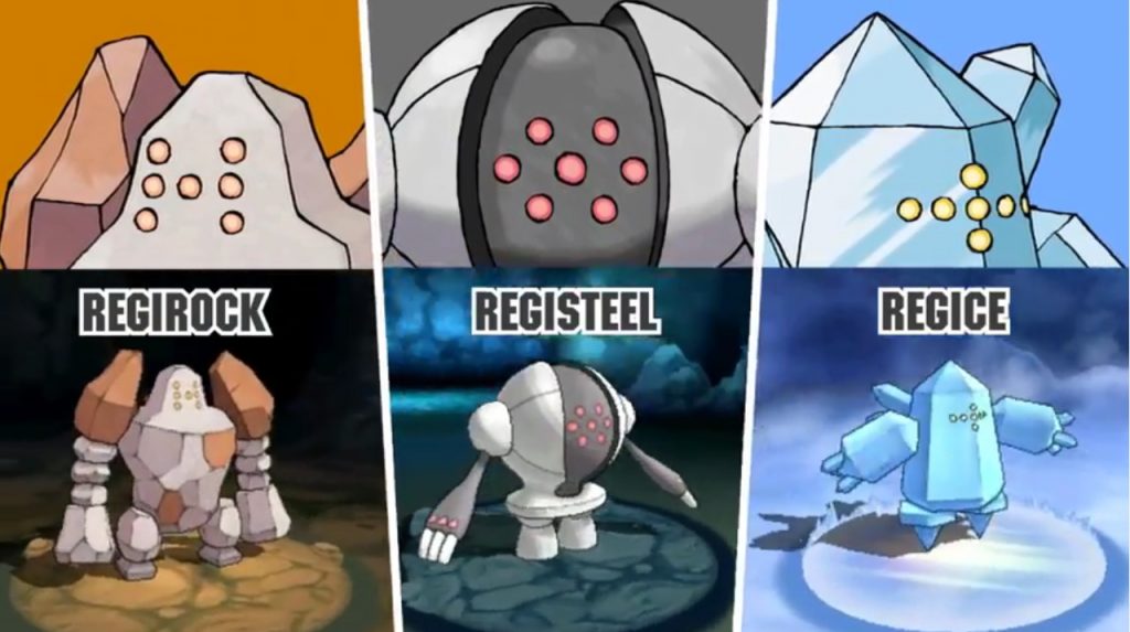 Pokémon GO Regi Trio