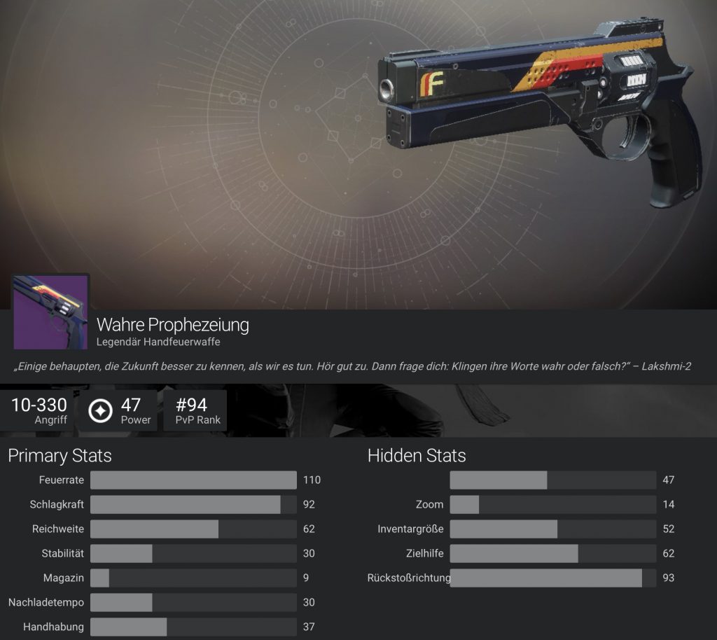 Destiny Wahre Prophezeiung 1