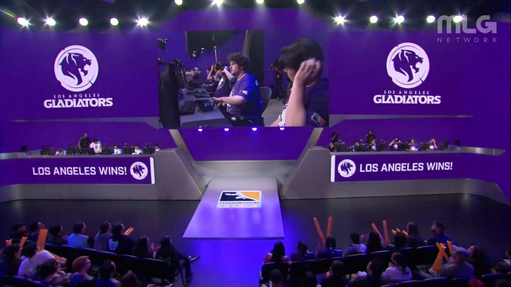 overwatch league los angeles gladiators win against London Spitfire