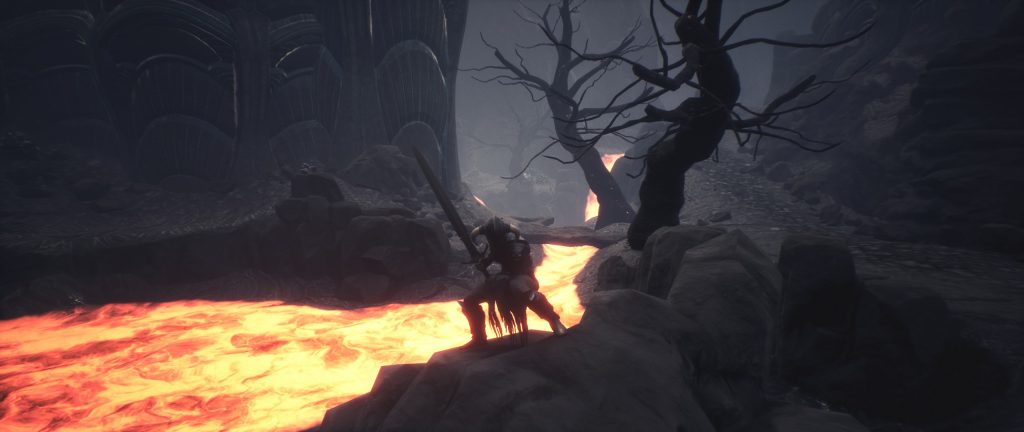 Conan Exiles Screenshot Stille Legion Rüstung vor Vulkan Endgame